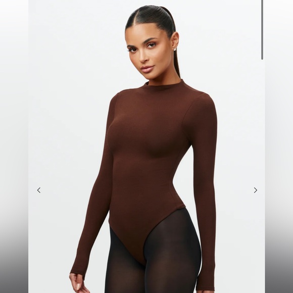 Naked wardrobe brown bodysuit - Picture 4 of 8